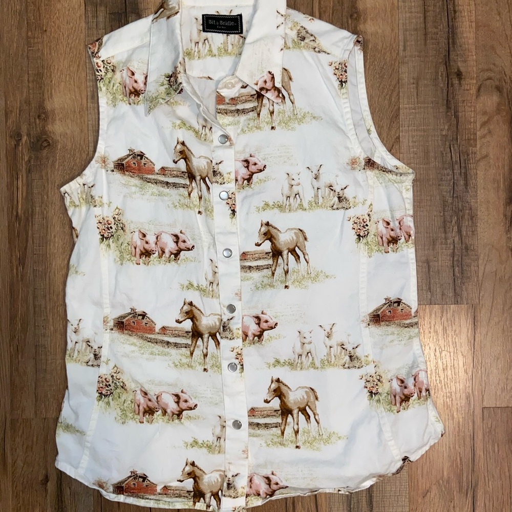 Farm Animal Pearl Snap